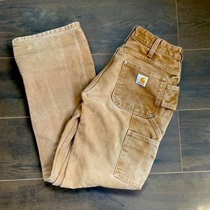 Womens Carhartt east fit pants size 4x30